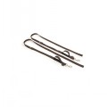 SHIRES NYLON WEB SIDE REINS ELASTICATED